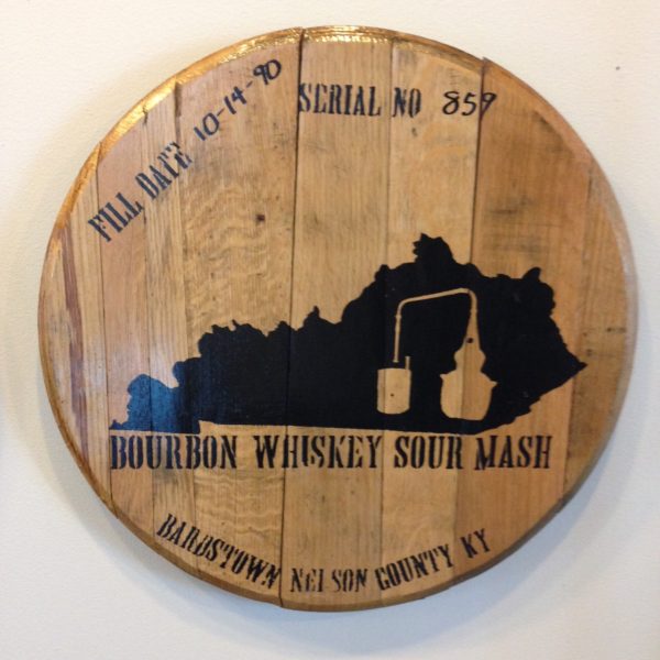 sour mash barrel head