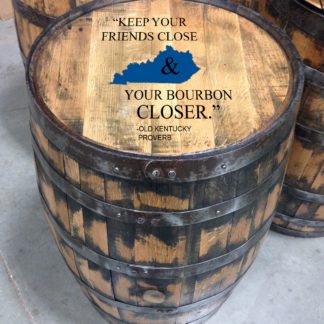 kentucky proverb bourbon barrel