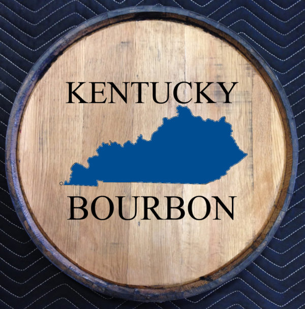 kentucky bourbon quarter barrel head