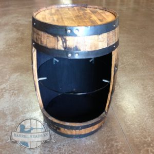 barrel with shelf