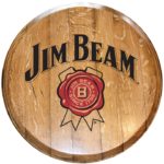 jim beam barrel head