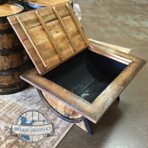 bourbon barrel coffee table