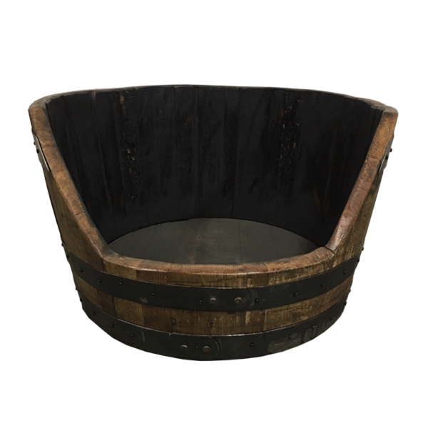 bourbon barrel dog bed