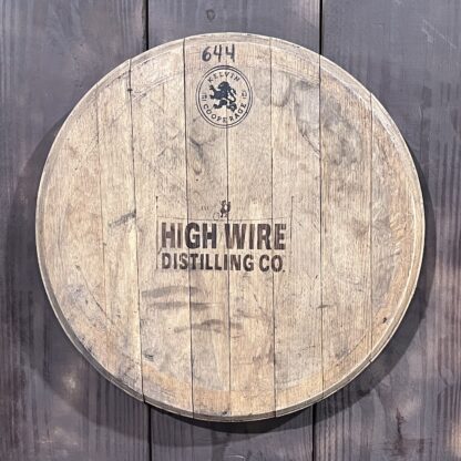 High Wire Distilling Barrel Head