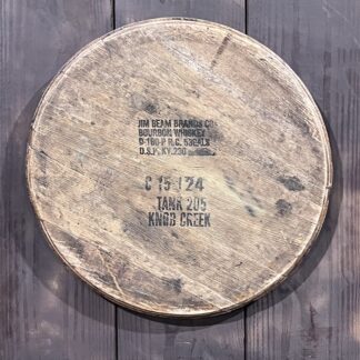 Jim Beam Knob Creek Barrel Head