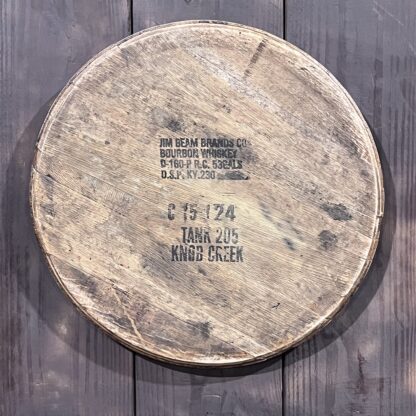 Jim Beam Knob Creek Barrel Head
